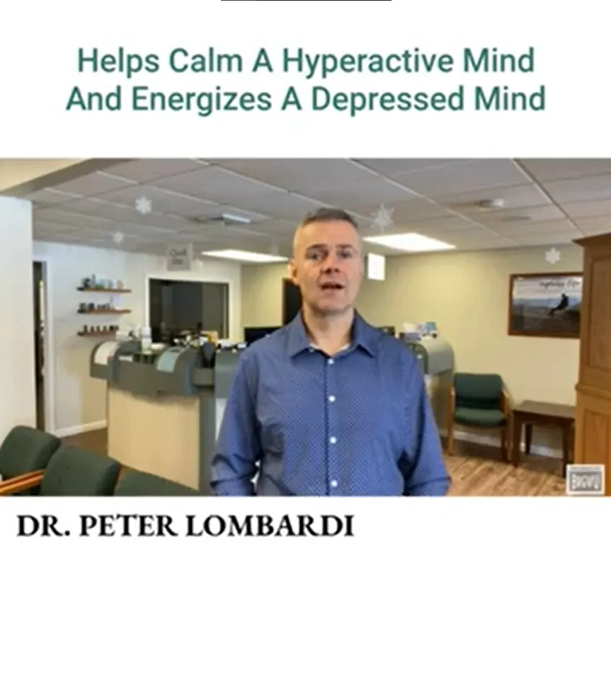 Helps Calm A Hyperactive Mind And Energizes A Depressed Mind